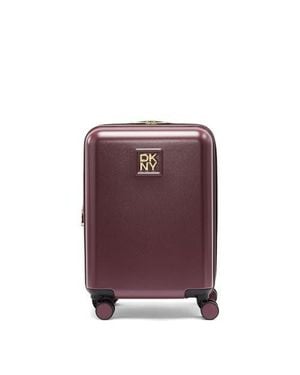 DKNY Expandable Hardshell 21 Lightweight Carry On Suitcase With Spinner Wheels - Purple