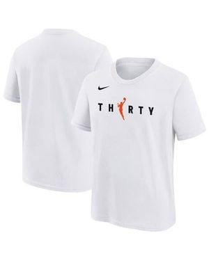 Nike Youth Wnba 30Th Season T-Shirt - White