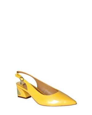 J. Reneé J.Renée Shayanne Slingback Pointed Toe Pump - Yellow