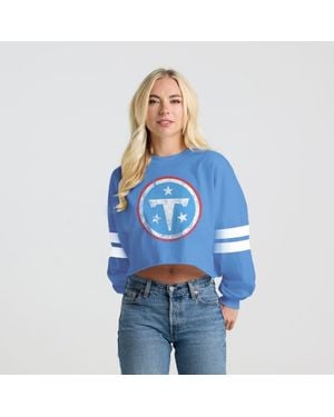 Spirit Jersey Tennessee Titans Sleeve Stripe Long Sleeve Shirt - Blue