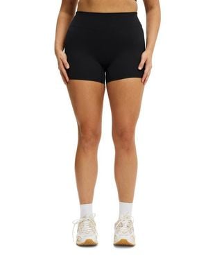 Cotton On Active Ultra Soft Invisible Scrunch Shortie Short - Black
