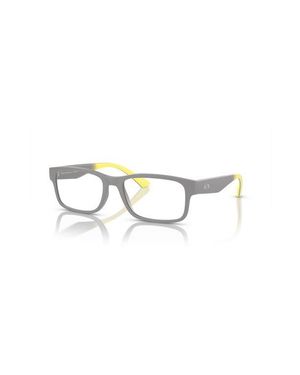 ARMANI EXCHANGE 56Mm Rectangle Optical Glasses - Gray