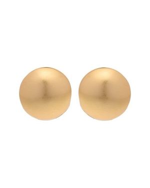 Reiss Pollie Polished Ball Huggie Hoop Earrings - Natural