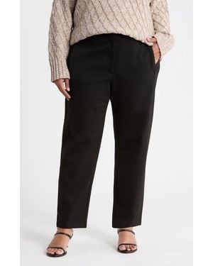 Eileen Fisher Tapered Ankle Pants - Black