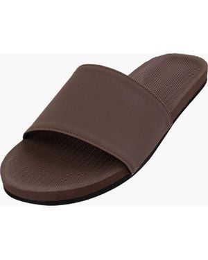 indosole Responsibly-Made Tire Sole Slide Sandals - Blue