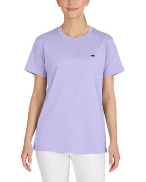 Alix Lil Coffee Jersey Tee - Purple