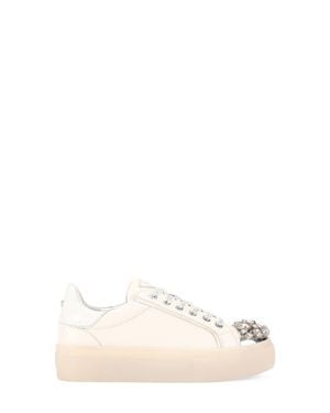 Kurt Geiger Crystal Cap Toe Platform Sneaker - Multicolor