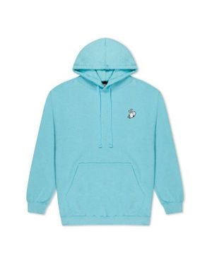 Alix Heartly Ghost Midweight Hooded Sweatshirt - Blue