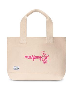 Ame & Lulu Mahjong Mini Tote - Pink