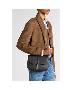 Tom Ford Small Kara Grain Leather Crossbody Bag - Brown