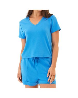 Threads For Thought Bettine Terry T-Shirt - Blue
