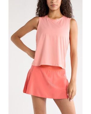 Zella Smash Hit Mesh Tank - Pink