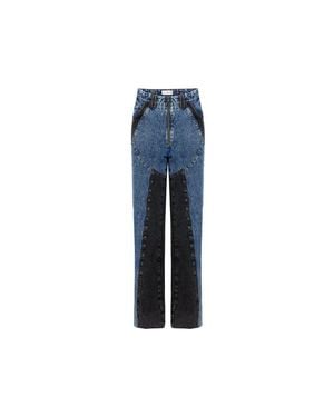 Pcfg Free Heaven Two Color Jeans - Blue