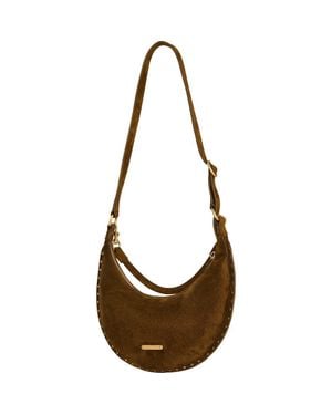 Rebecca Minkoff Darren Small Crescent Crossbody Bag - Brown