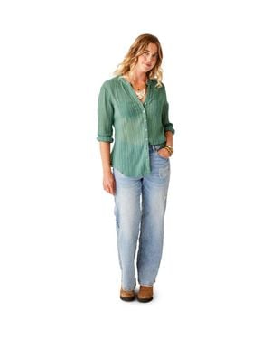 Carve Designs Audrey Wide Leg - Green