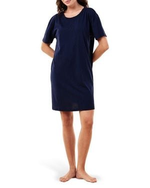 Papinelle Ada Knit Mini Nightie - Blue