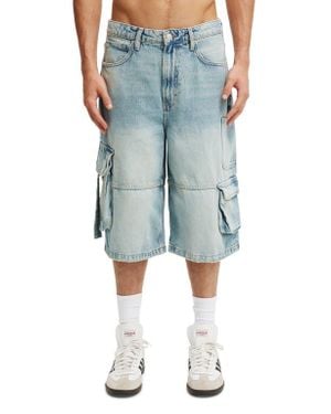 Cotton On Super Baggy Jort - Blue