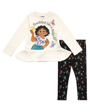 Disney Encanto 2-Piece Fleece Sweatshirt And Leggings Set - White