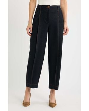 Wit & Wisdom Ultra Skyrise Relaxed Ankle Pants - Black
