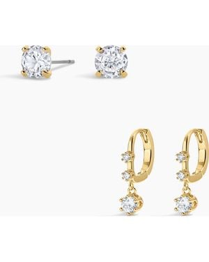 Electric Picks Edition Earring Set Of 2 - White