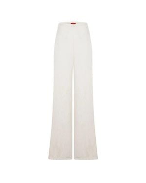 Pcfg Daydreamers Relaxed Wide Leg Pants - White