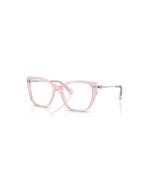 Swarovski 55Mm Cat Eye Optical Glasses - Pink