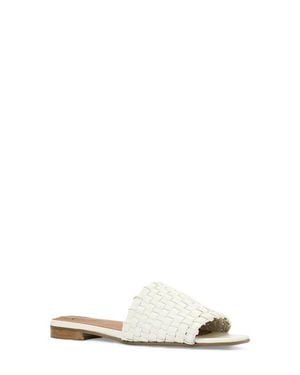 Aquatalia Brunello Weatherproof Slide Sandal - White