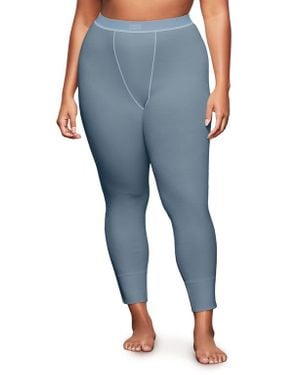 Skims Stretch Cotton Rib leggings - Blue