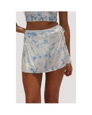 Stone Fox Sola Miniskirt Cover-Up - Gray