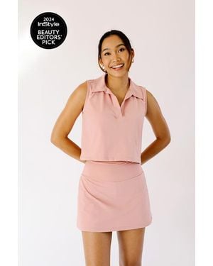 Beldrie Elevated Skort - Pink