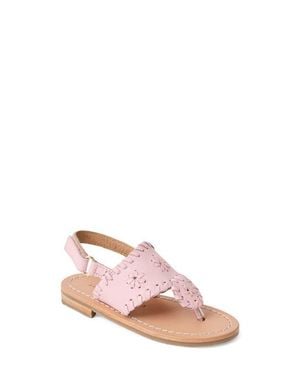 Jack Rogers Kids' Jacks Slingback Sandal - Pink