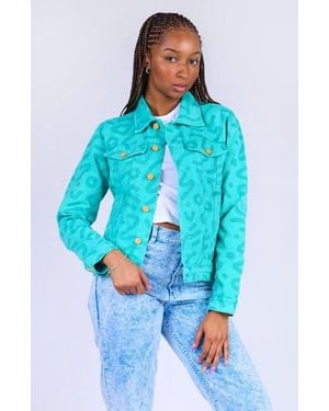 Mokuyobi Zap Denim Jacket - Blue