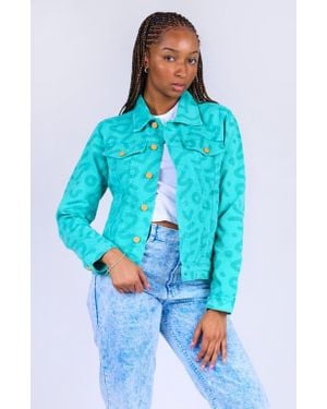Mokuyobi Zap Denim Jacket - Blue