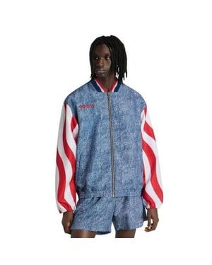 adidas Usa 1994 Denim Graphic Full-Zip Track Jacket - Blue