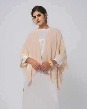 JUANA Cashmere Cape - Natural