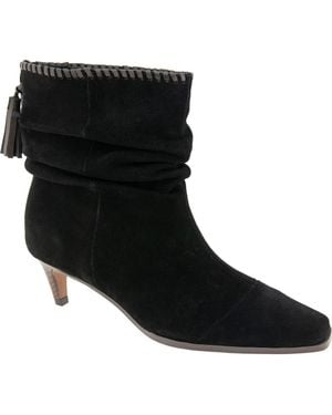 Splendid Jose Cap Toe Slouch Bootie - Black