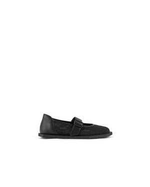 United Nude Poly Ballet Lo Slip Ons - Black