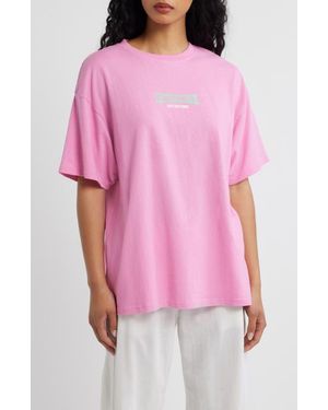 Rip Curl West Coast Heritage Graphic T-Shirt - Pink