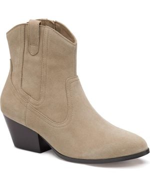 Johnston & Murphy Tristen Waterproof Western Boot - Brown