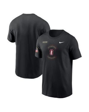 Nike Stanford Cardinal 2025 Military Appreciation Performance T-Shirt - Black