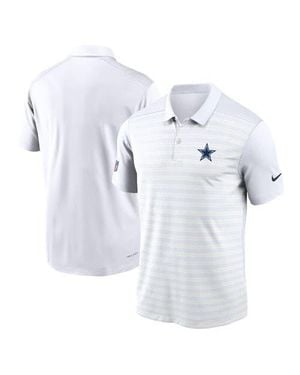 Nike Dallas Cowboys Sideline Victory Dri-Fit Polo - White