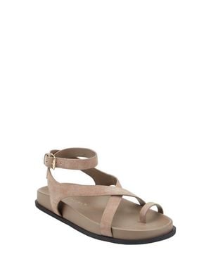 Marc Fisher Bevy Ankle Strap Sandal - Gray