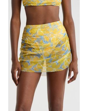 Hutch Tawnie Skirted Bikini Bottoms - Yellow