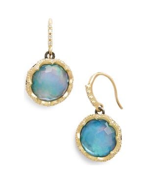 Armenta Old World Opal Drop Earrings - Blue