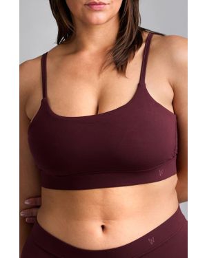 OXER Luxe Icon Stretch Modal Adjustable Bralette - Purple