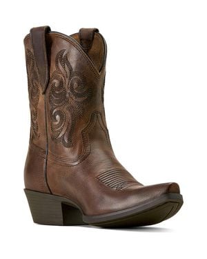 Ariat Lacona X Toe Western Boot - Brown