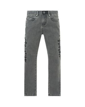 RTA Kids' Benson Skinny Jeans - Gray