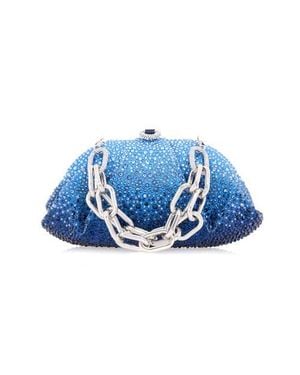 Judith Leiber Gemma Gradient Clutch - Blue