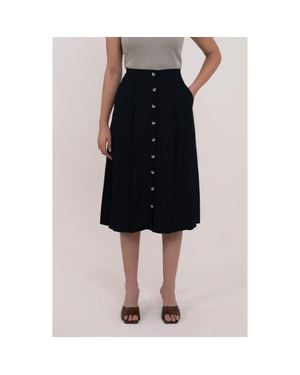 Aam The Label The Midi Skirt - Black