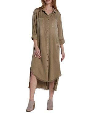 Wash Lab Denim Chill Out Shirtdress - Natural